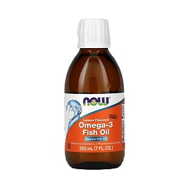 NOW Omega-3 Fish Oil 200 ml