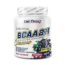 Be First Classic BCAA 2-1-1 200 g Black Currant 