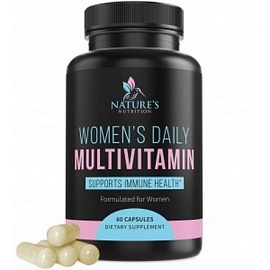 Nature's Nutrition Women's Daily Miltivitamin 60 capsules 