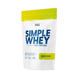 Health Form Simple Whey 100% Protein 900 g Melon-Banana