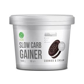 Nature Foods Slow Carb Gainer 5000 g Cookies & Cream 