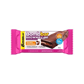 Bombbar Brownie Cake 45 g Double Chocolate 