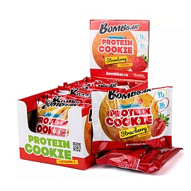 Bombbar Protein Cookie 60 g Strawberry