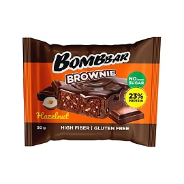 Bombbar Brownie 50 g Hazelnut 
