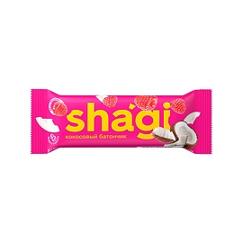 Shagi Кокосовый батончик 40 г Малина 