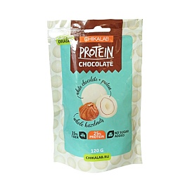 Chikalab Drage Protein White Chocolate 120 g Hazelnuts