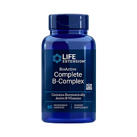 Life Extension BioActive Complete B-Complex 60 Veg Caps 