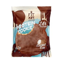 FitKit Protein Cookie 50 g Coconut Flan