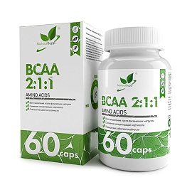 NaturalSupp BCAA 2-1-1 60 caps