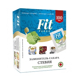 Fit Parad Заменитель сахара №14 100 саше  