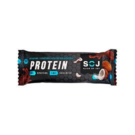 SOJ Protein Батончик 20% 50 g С кокосом в молочном шоколаде 