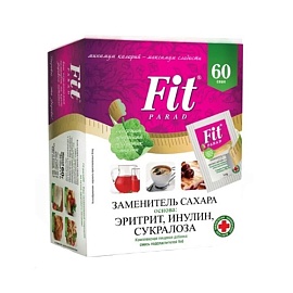 Fit Parad Заменитель сахара №6 60 шт 