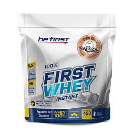 Be First First Whey Instant 420 g Cream Brule Ice Cream 