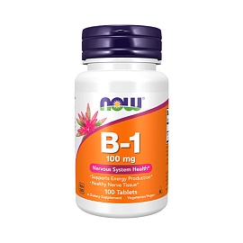 NOW B-1 100 mg 100 tablets