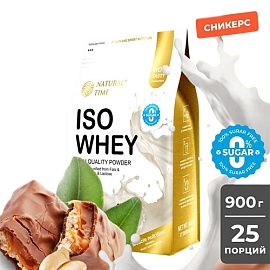 Natural Time Iso Whey 900 g Snickers  