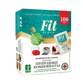 Fit Parad Заменитель сахара №10 100 саше