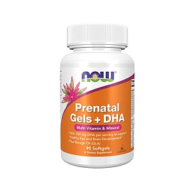 NOW Pre-Natal Multi With DHA 90 Softgels 