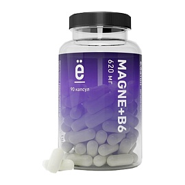 Ё|батон Magne+B6 620 мг 90 капсул 