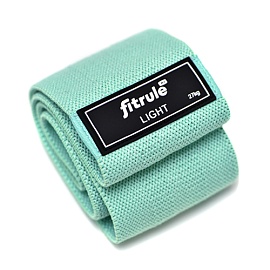 Fitrule Фитнес резинка тканевая Light 27 кг Зеленая