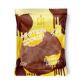 FitKit Protein Cookie 50 g Banana Dessert