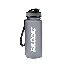 Бутылка для воды Be First 650 мл Тритан Серая (BF13030-Grey)