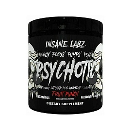 InsaneLabz Psychotic Black 220 g Fruit Punch