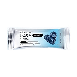 Rexy Collagen Bar Immunity 40 g Черника-ацерола