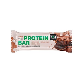 SOJ Protein Bar 50 g Brownie With Belgian Chocolate
