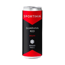 Sportinia Guarana Red 330 ml Вишня