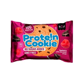 SOJ Protein Cookie 40 g Raspberry with chocolate drops