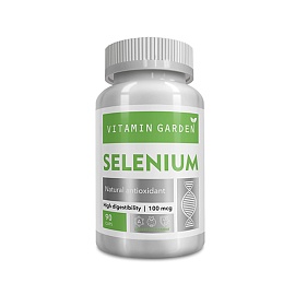 Vitamin Garden Selenium 100  60 Caps