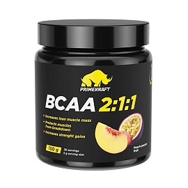 Primekraft BCAA 2:1:1 150 g Peach-passion fruit 