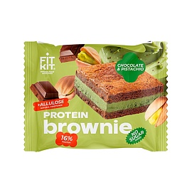 FitKit Protein Brownie 40 g Chocolate & Pistachio