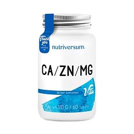 Nutriversum CA/ZN/MG 60 tablets