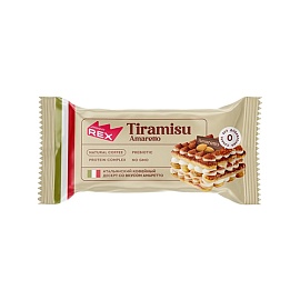 Protein Rex   Пирожное протеиновое Тирамису со вкусом амаретто  40 g 