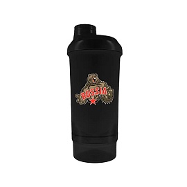 Шейкер Russian Bear (Red Star) Smart 500ml+150ml