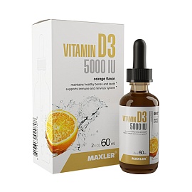 Maxler Vitamin D3 5000 iu 60 ml Orange 