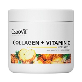OstroVit Collagen+Vitamin C 200 g Pineapple 