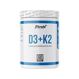 Fitrule D3+K2 60 Caps 