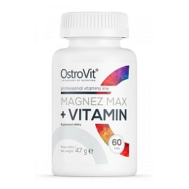 OstroVit Magnez Max + Vitamin 60 tabl