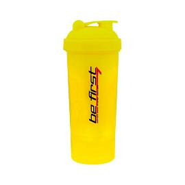 Шейкер-слим Be First 2 в 1 350 мл Желтый 