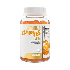 Maxler Vitamin C Gummies 500 mg 60 gummies Orange 