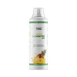 Health Form L-carnitine 3000 mg 500 ml Pineapple 