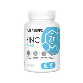UltraSupps Zinc 60 caps