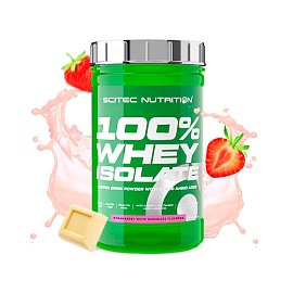 Scitec Nutrition 100% Whey Isolate 700 g Strawberry White Chocolate 