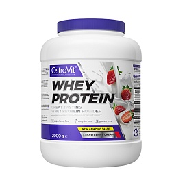 OstroVit Whey Protein 2000 g Strawberry Cream