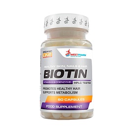 WestPharm Biotin 60 capsules
