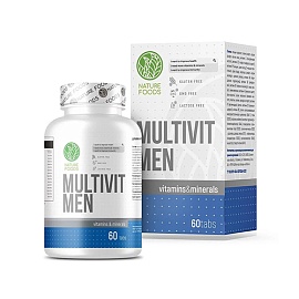 Nature Foods Multivit Men 60 tabl 