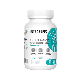 UltraSupps Glucosamine & Chondroitin & MSM 90 Tabl