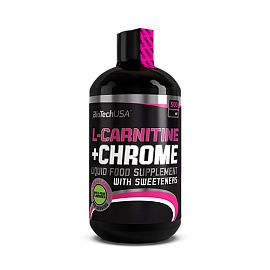 BioTech L-carnitine+chrome 500 ml Apple-pear